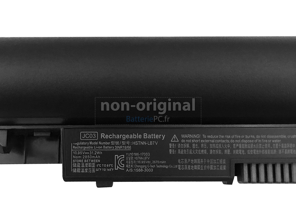 3 cellules 31Wh batterie pour HP 919701-850 notebook pc