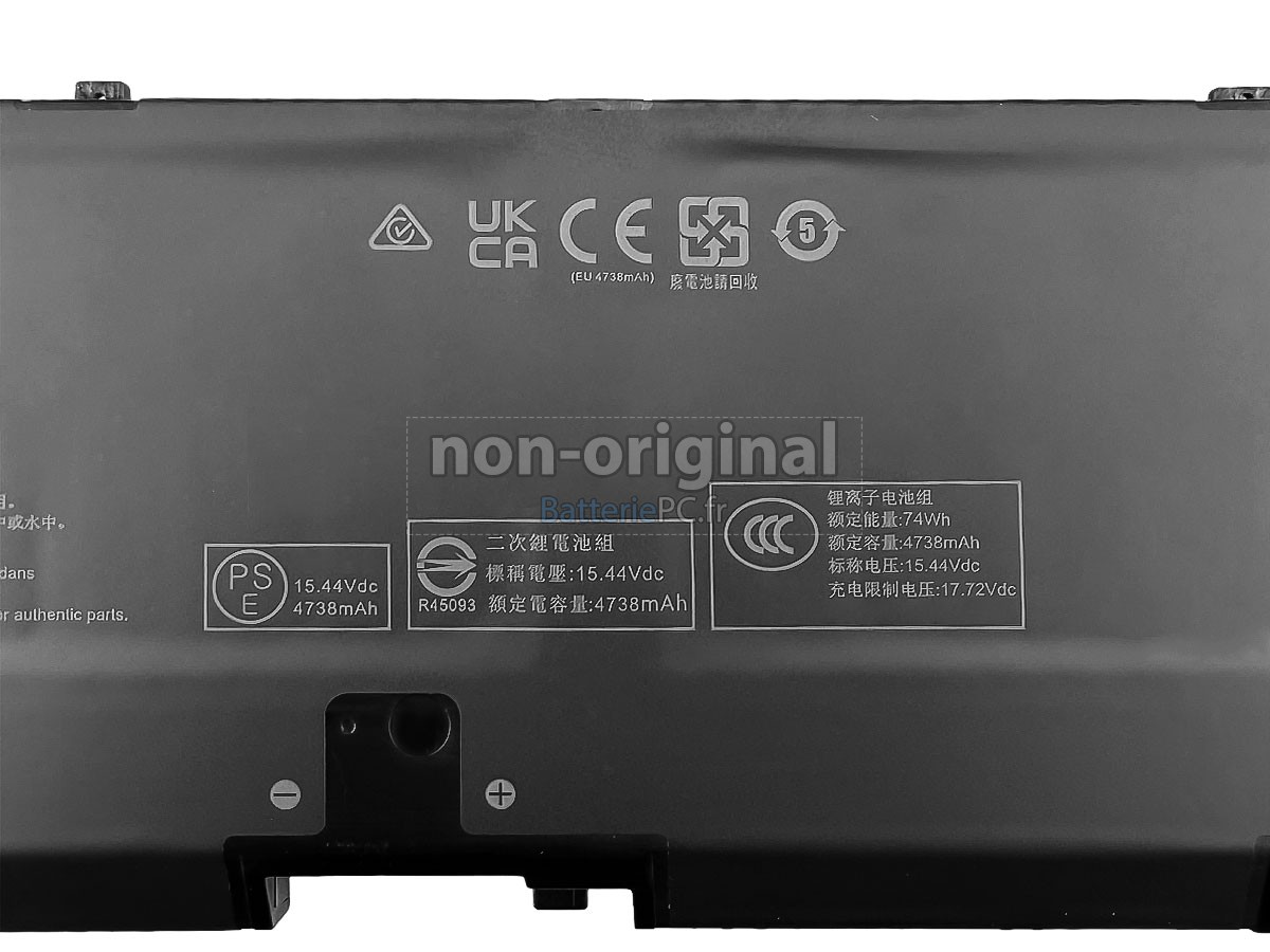 batterie pour HP ZBook 8 G1I 16 INCH