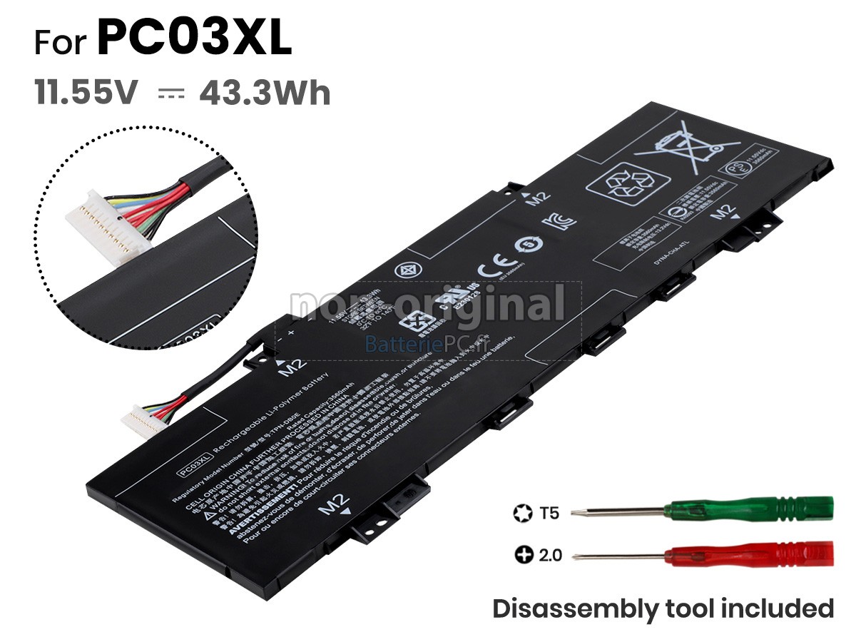 batterie pour HP Pavilion X360 Convertible 14-DY0165NIA notebook pc