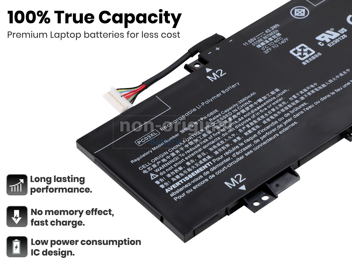 batterie pour HP M24421-271 notebook pc