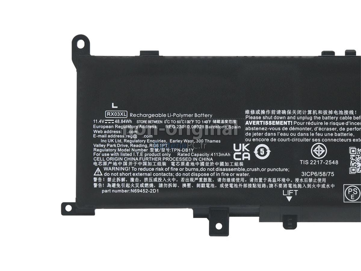 batterie pour HP N69453-CF1