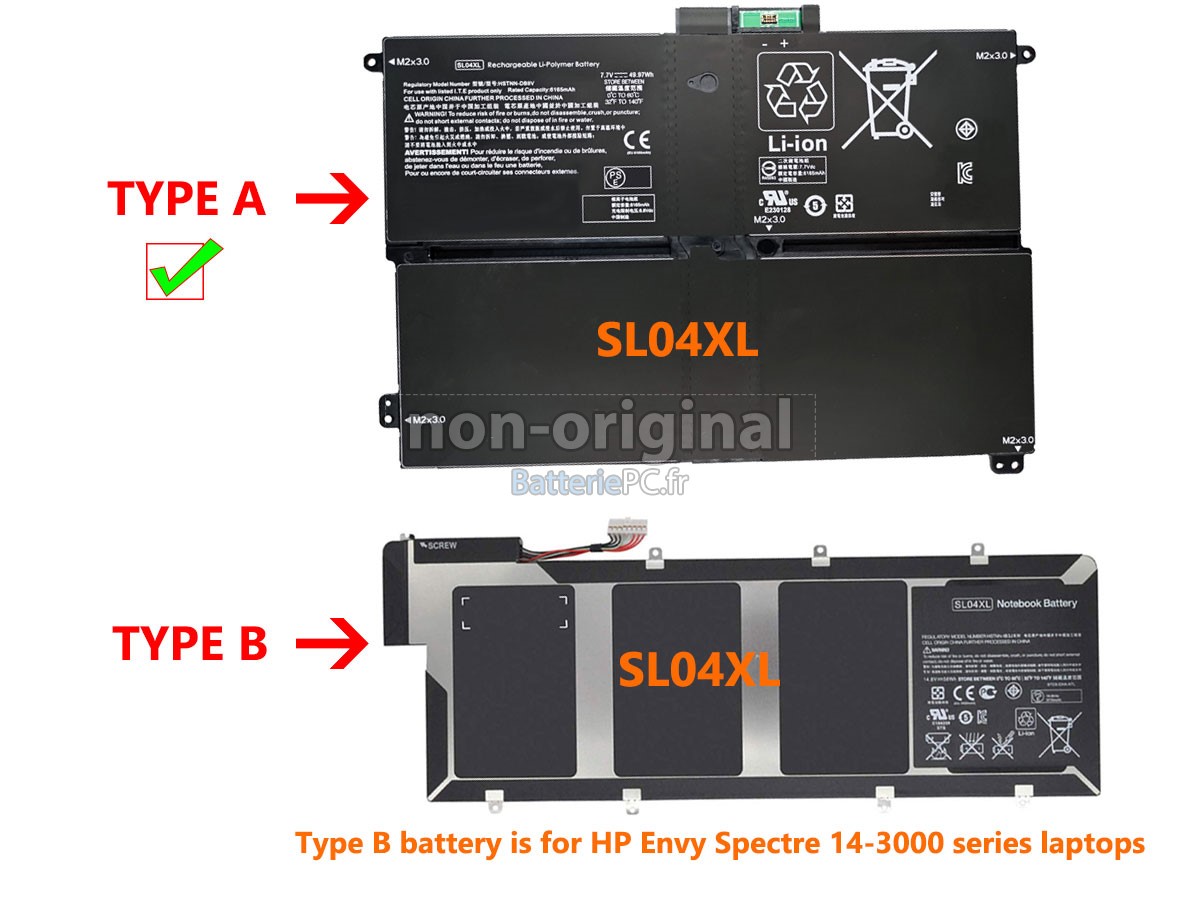 4 cellules 49.97Wh batterie pour HP L86483-2C1 notebook pc