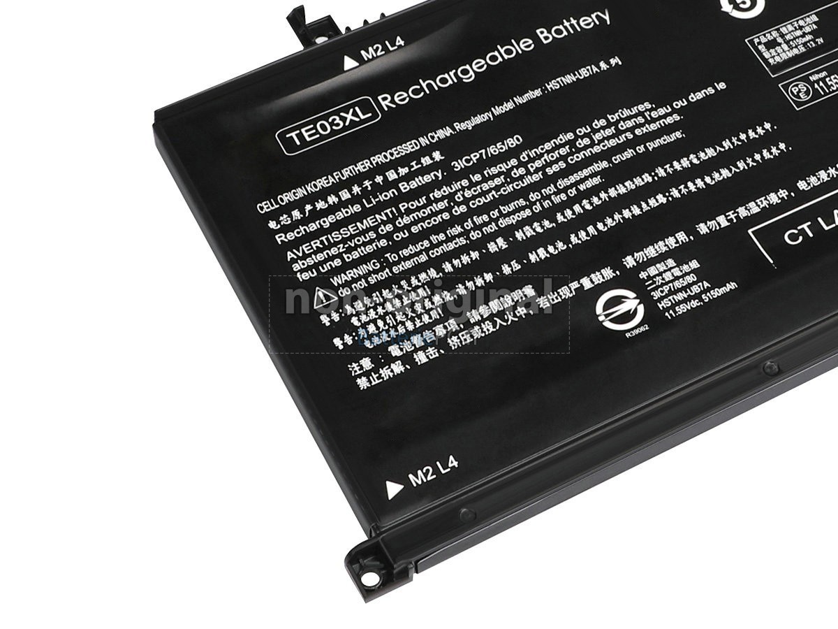 3 cellules 61.6Wh batterie pour HP TE03XL notebook pc