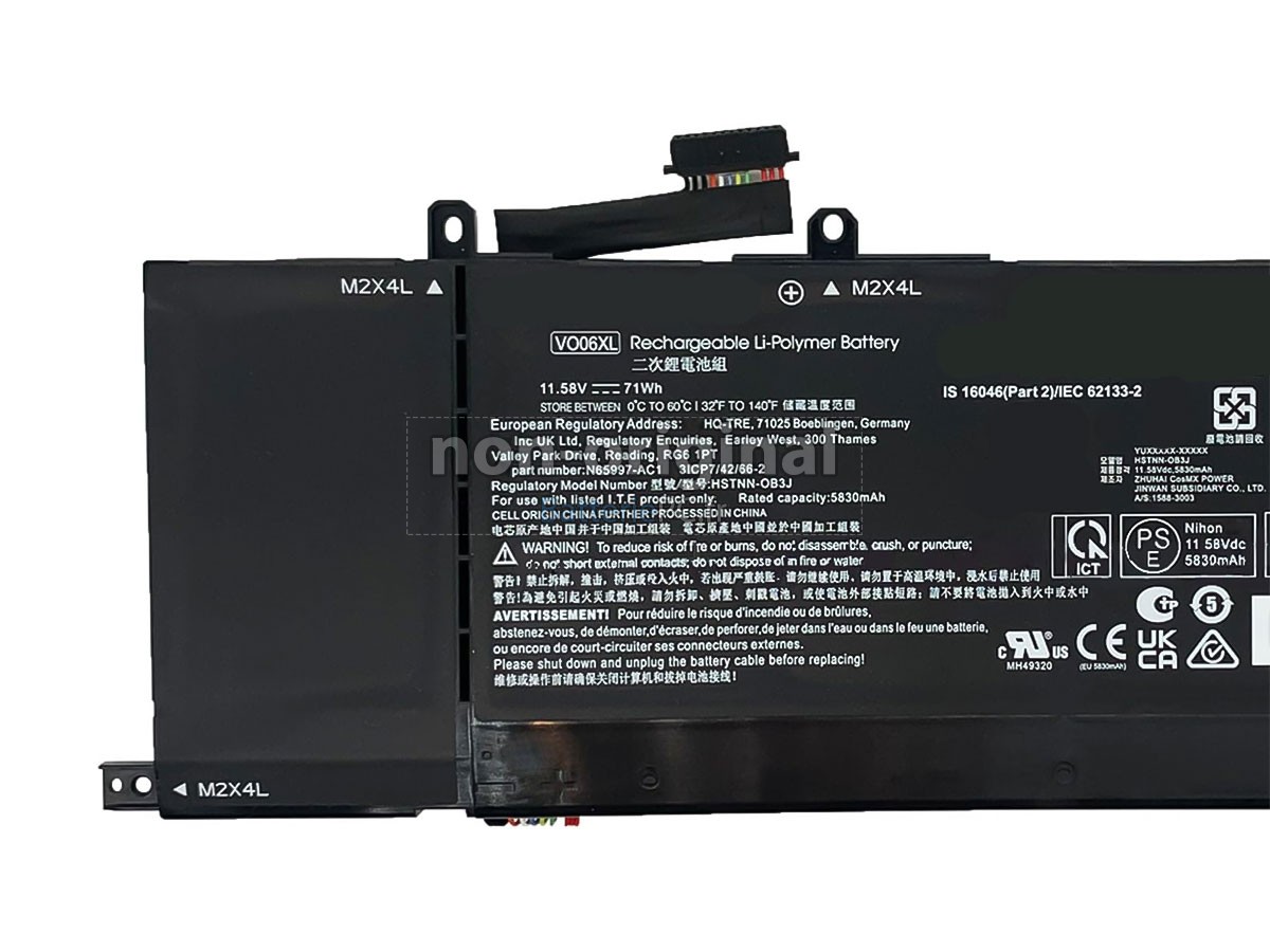 batterie pour HP Omen TRANSCEND 14-FB1989NZ