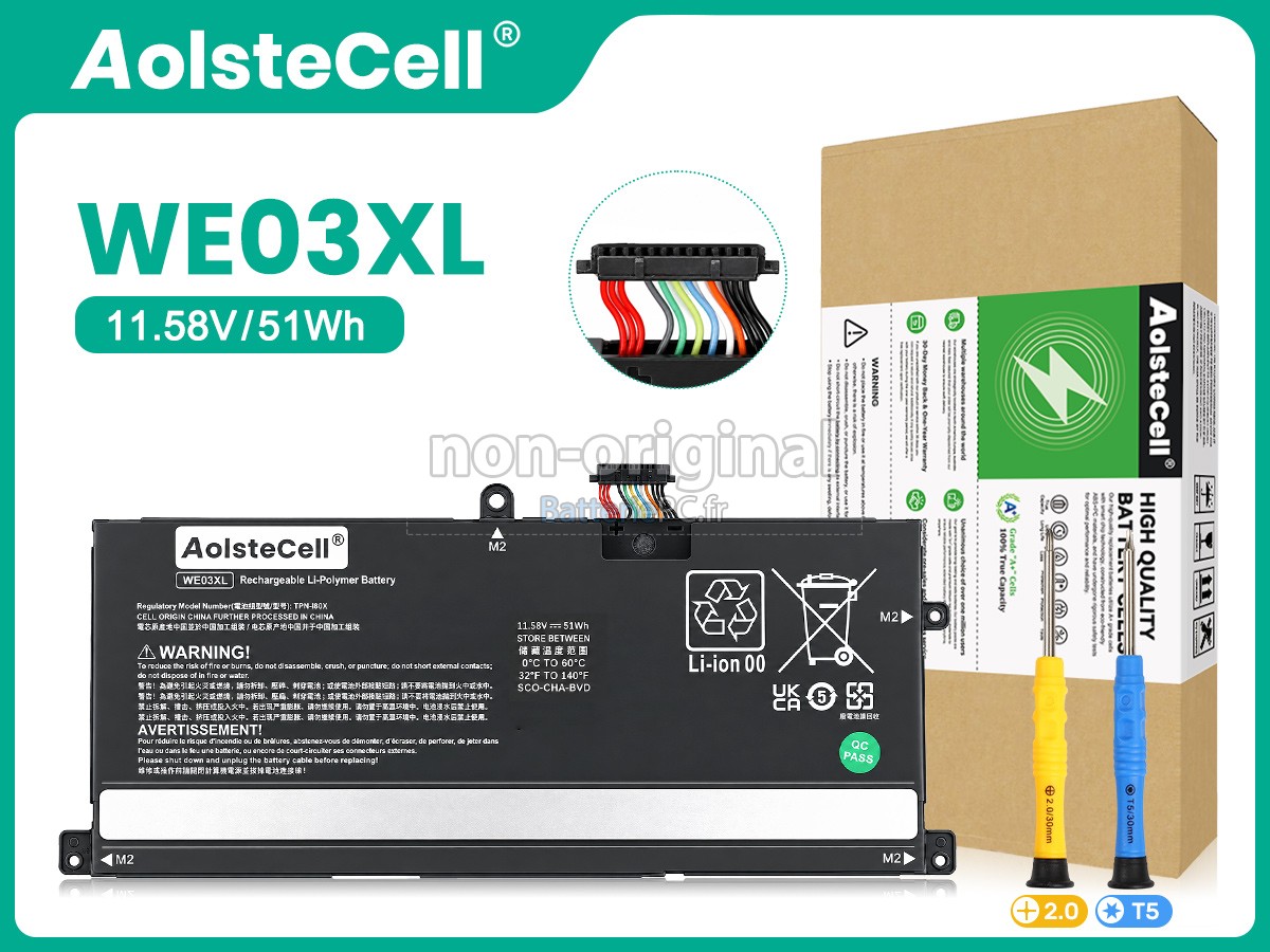 batterie pour HP Pavilion Plus 14-EW1051TU