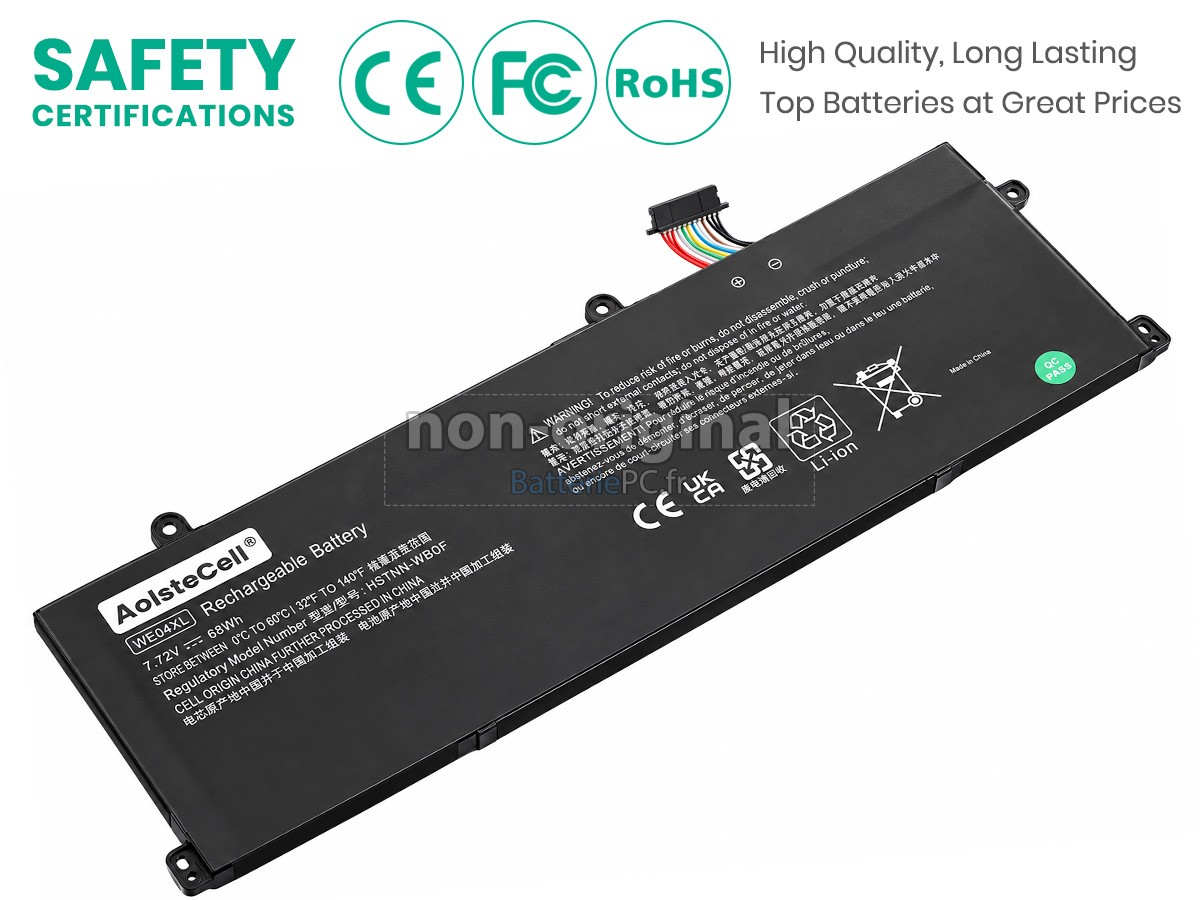 batterie pour HP Pavilion Plus 14-EW1051TU