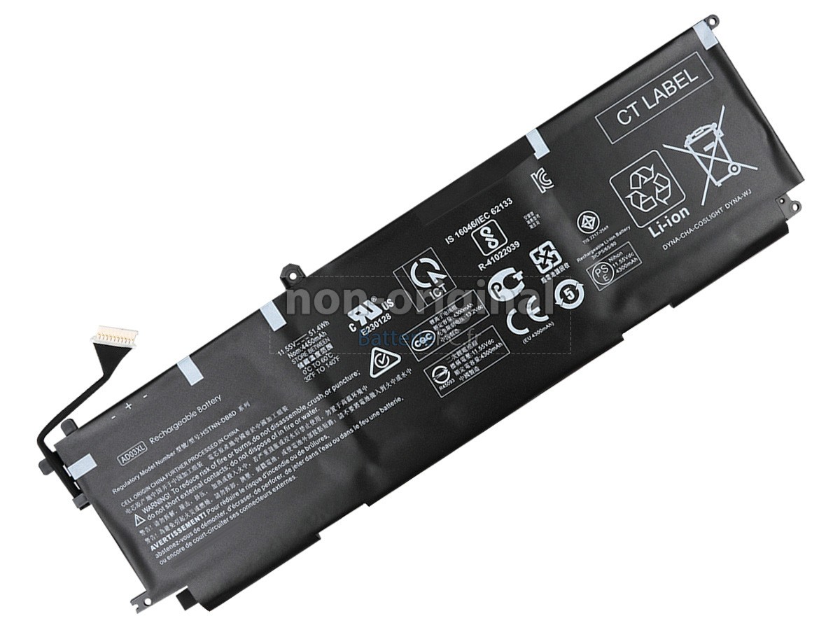 3 cellules 51.4Wh batterie pour HP Envy 13-AD180TX notebook pc