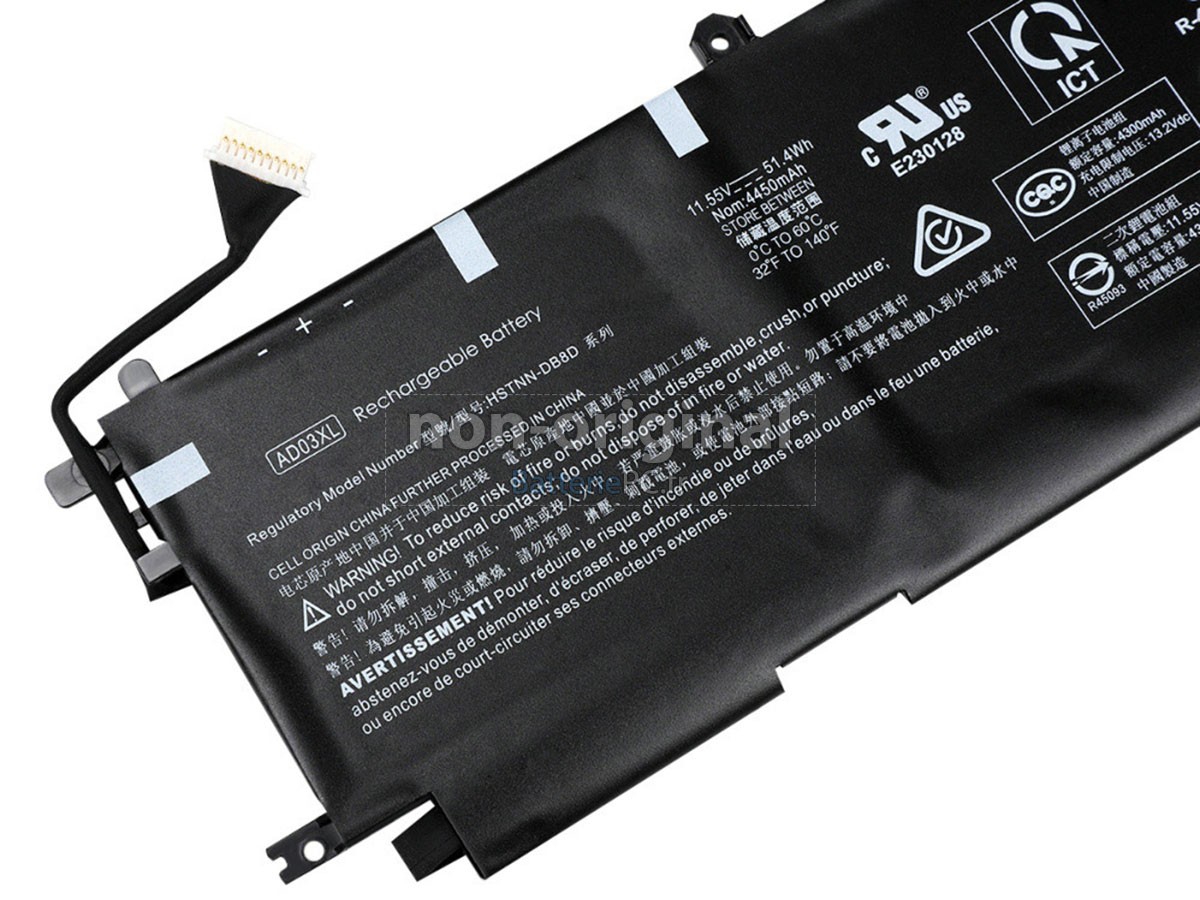 3 cellules 51.4Wh batterie pour HP Envy 13-AD180TX notebook pc