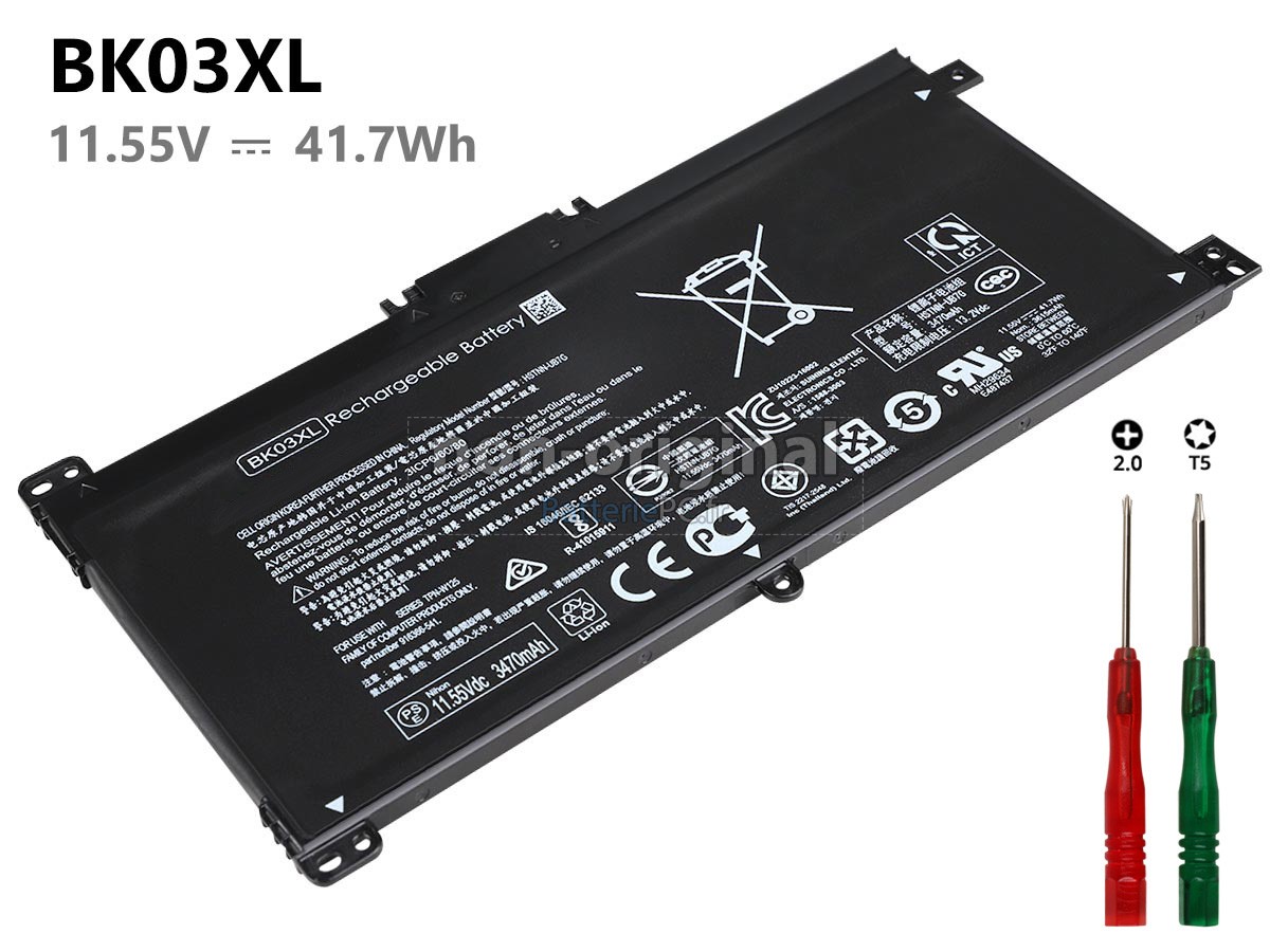 3 cellules 41.7Wh batterie pour HP Pavilion X360 14-BA162TX notebook pc