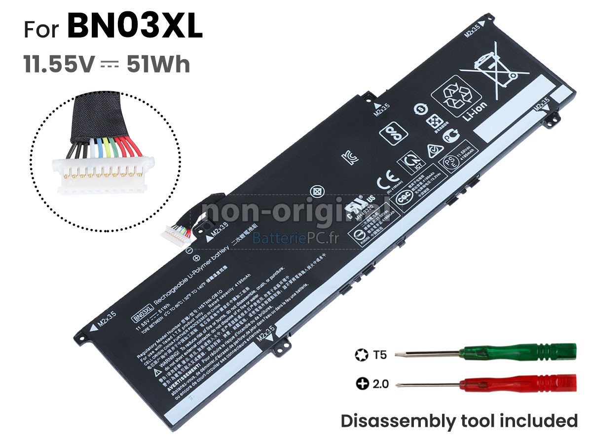 batterie pour HP Envy X360 13-AY0021NR notebook pc