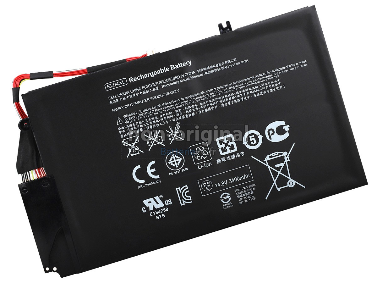4 cellules 3400mAh batterie pour HP Envy 4-1037TX notebook pc