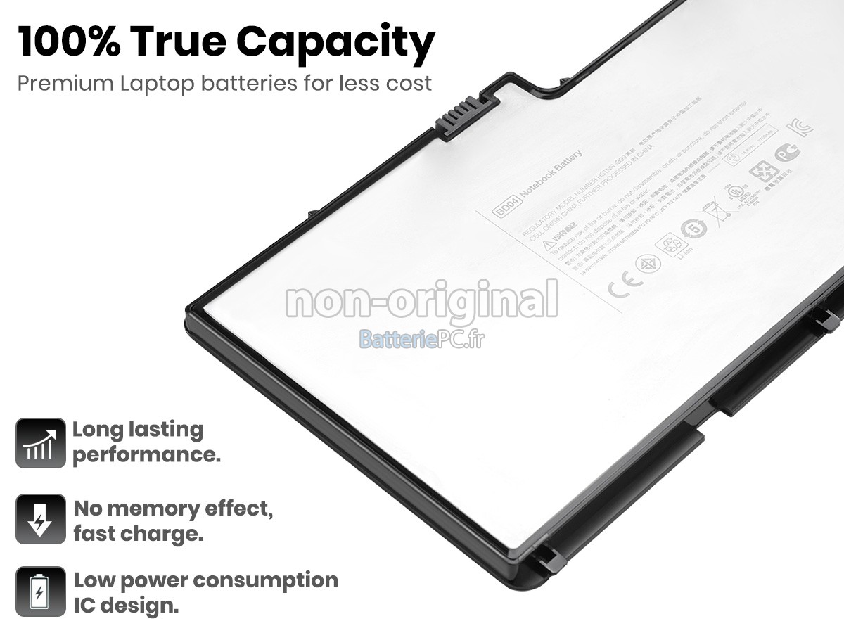 4 cellules 2800mAh batterie pour HP BD04 notebook pc