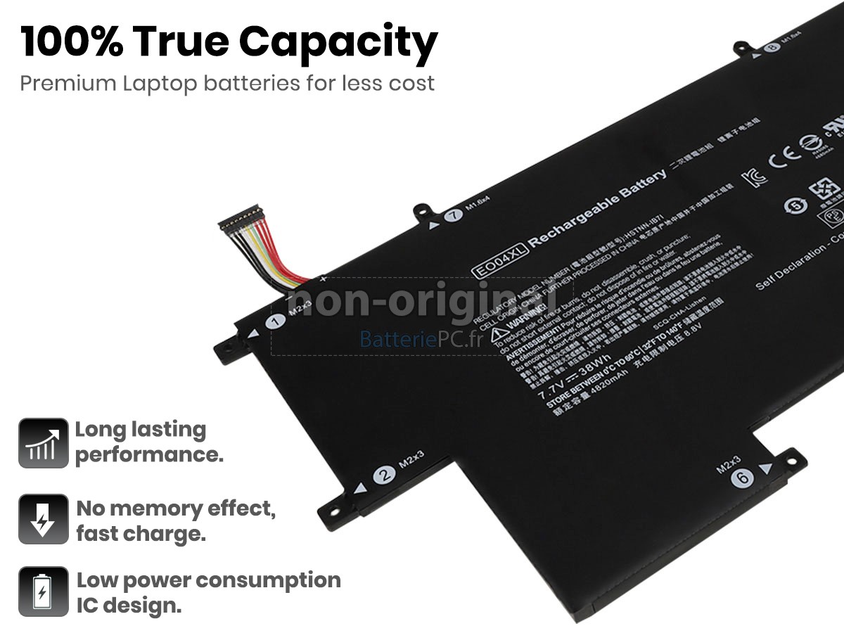 batterie pour HP EliteBook Folio G1