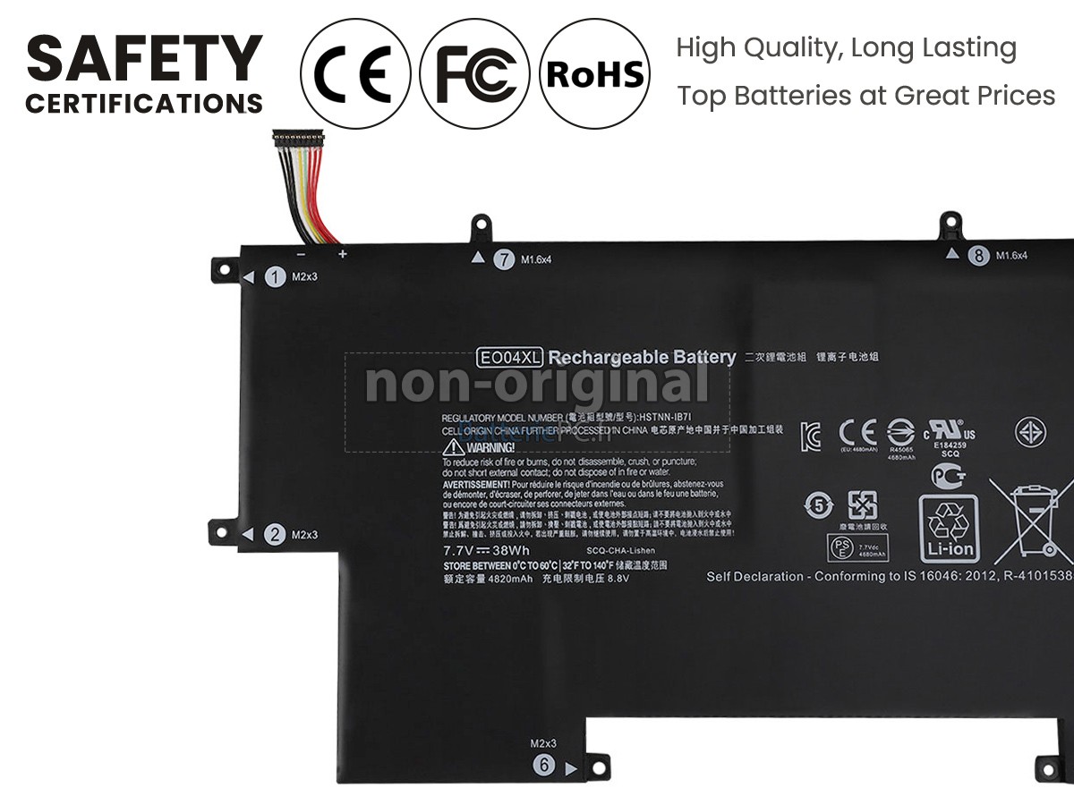 batterie pour HP EliteBook Folio G1