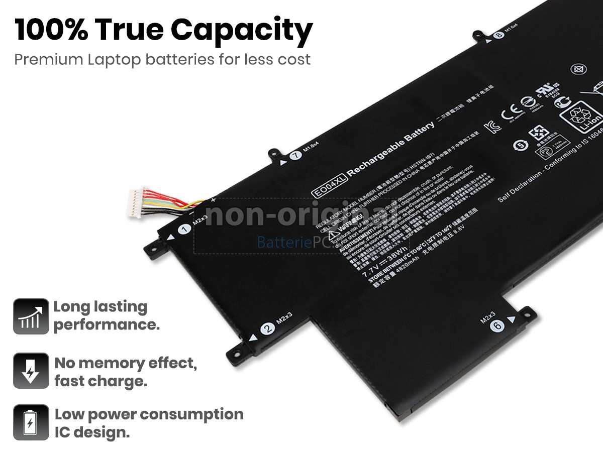 batterie pour HP EliteBook Folio G1