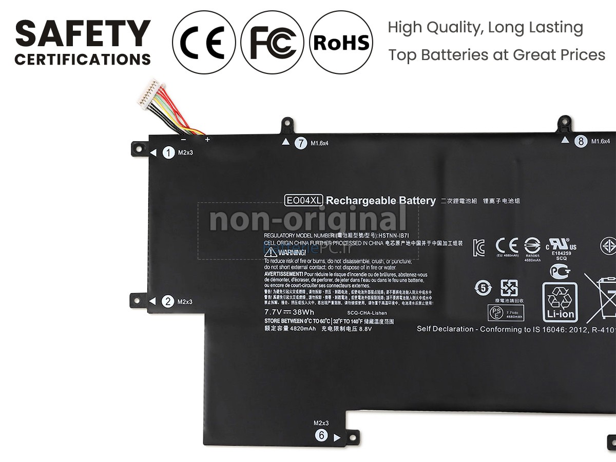 batterie pour HP EliteBook Folio G1