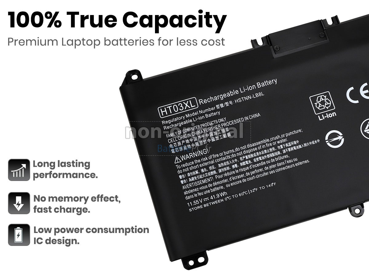 3 cellules 41Wh batterie pour HP Pavilion 15-CS2005NC notebook pc