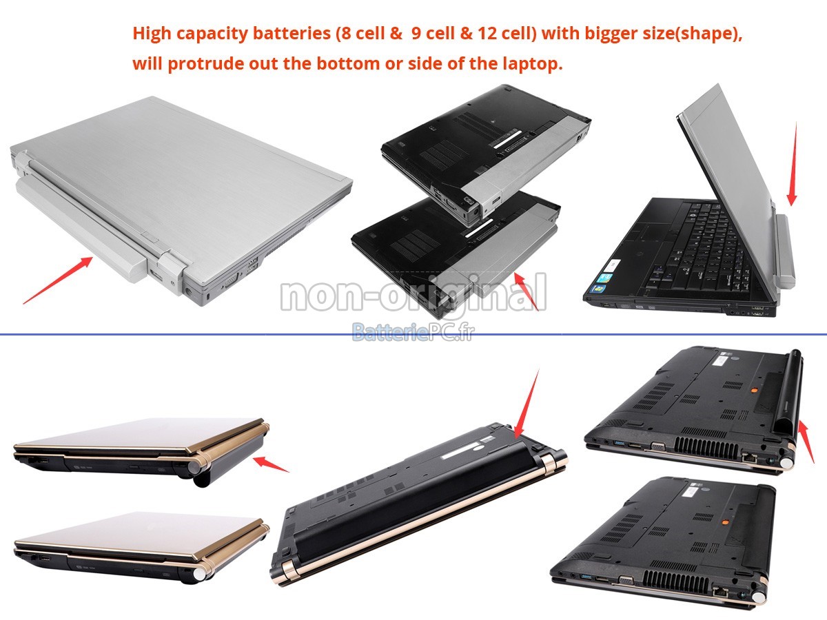 8 cellules 4400mAh batterie pour HP Pavilion 15-N230US notebook pc