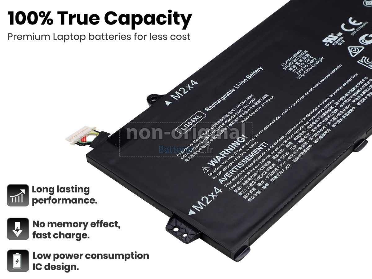 4 cellules 68Wh batterie pour HP Pavilion 15-CS2005NC notebook pc