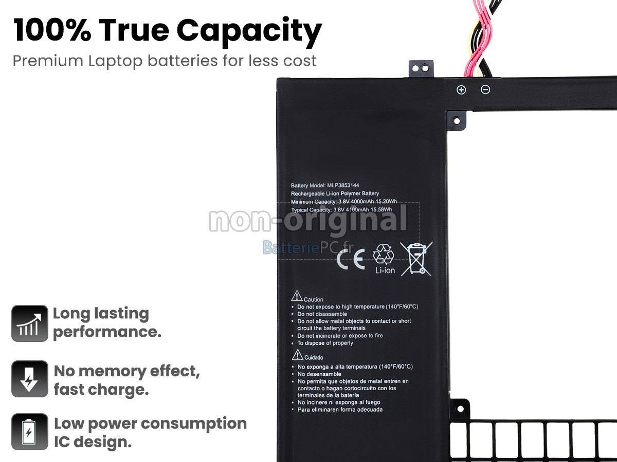 batterie pour HP MLP3853144