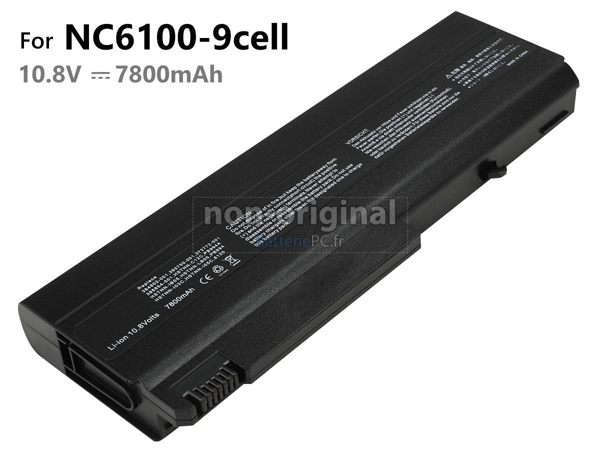 9 cellules 7800mAh batterie pour HP Compaq 408545-262 notebook pc