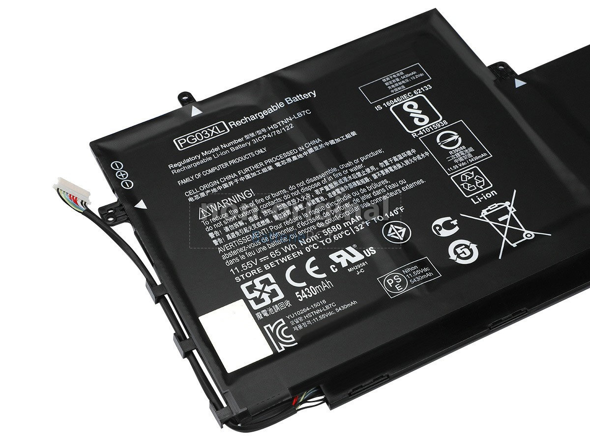 3 cellules 65Wh batterie pour HP Spectre X360 15-AP070NZ notebook pc