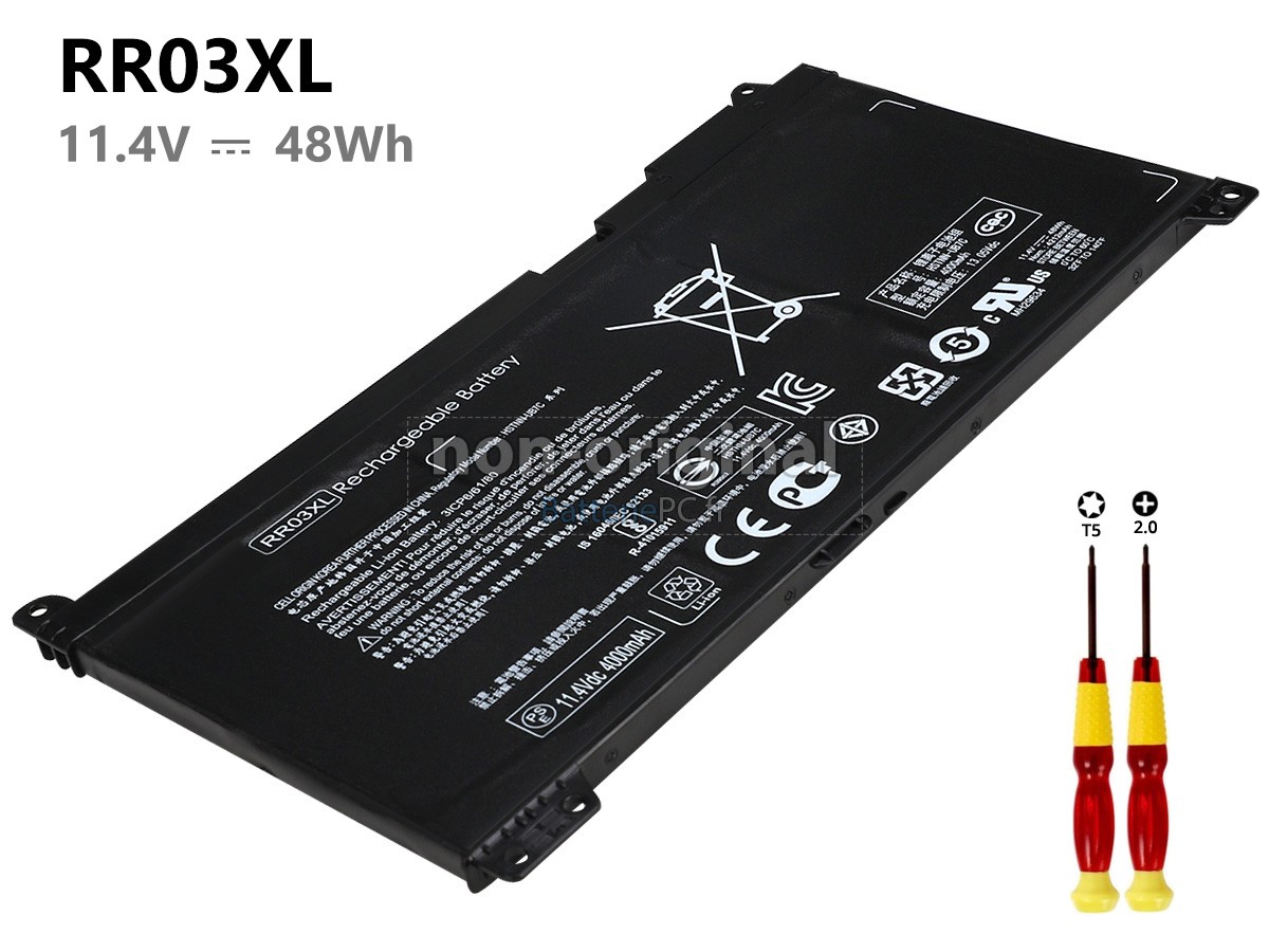 3 cellules 48Wh batterie pour HP RR03XL notebook pc