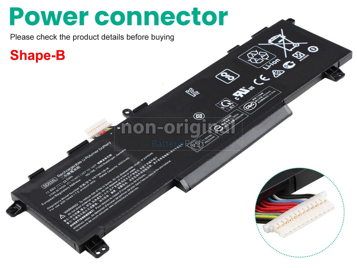 batterie pour HP SD03XL