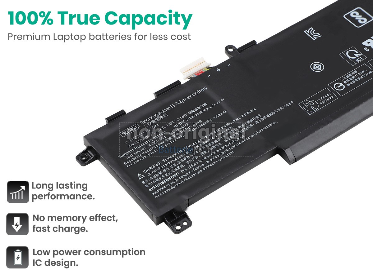 batterie pour HP SD03XL