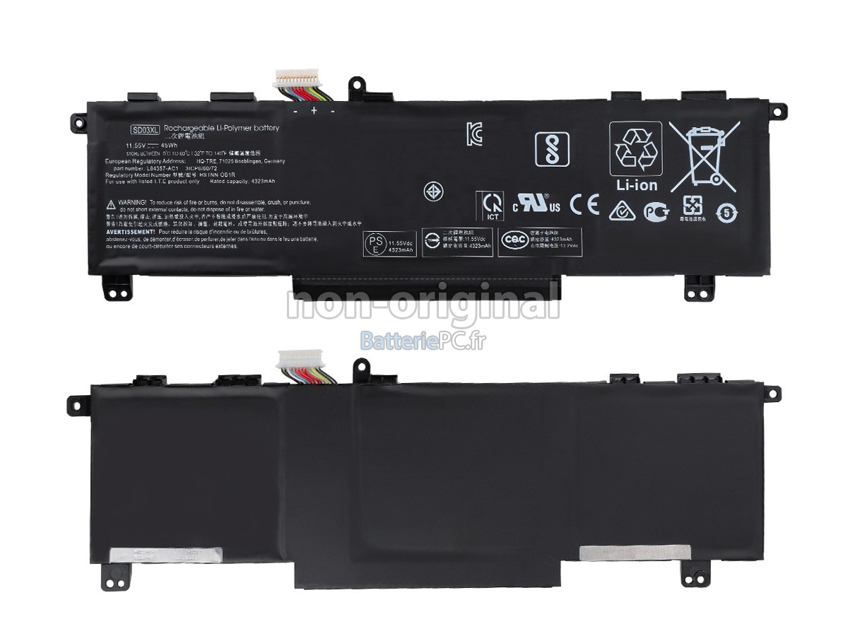 batterie pour HP SD03XL