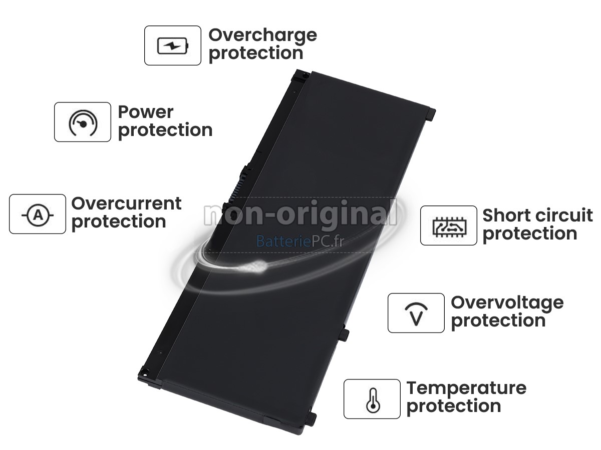 4 cellules 70.07Wh batterie pour HP Omen 15-CE097NX notebook pc