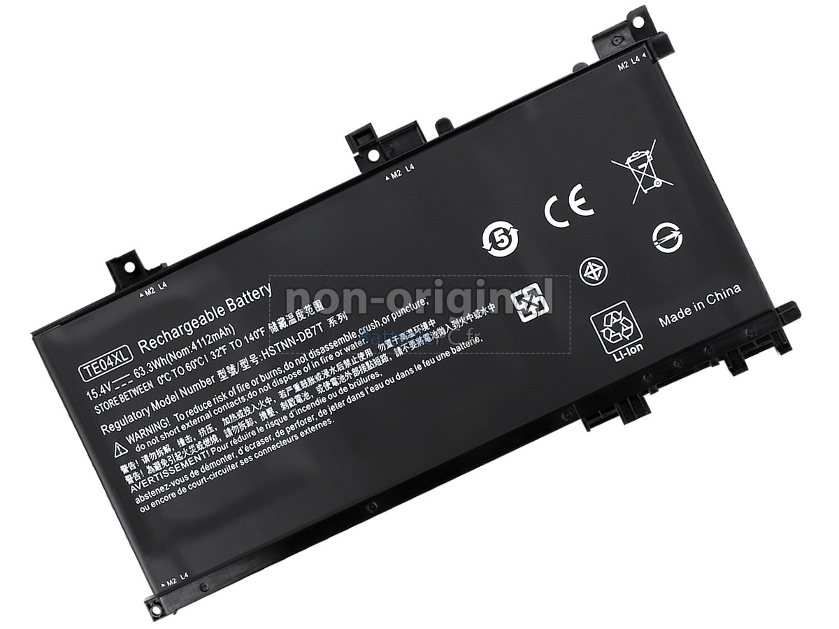 4 cellules 63.3Wh batterie pour HP Omen 15-AX237NF notebook pc