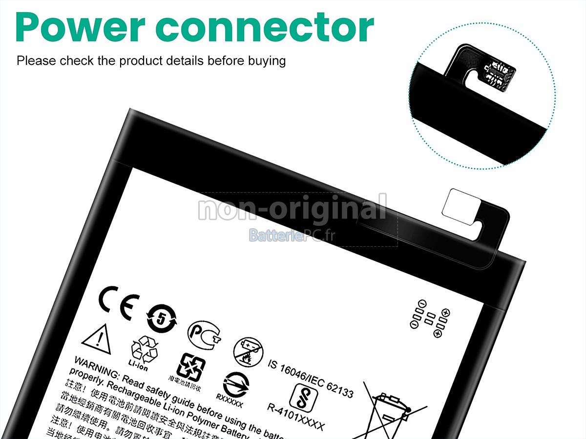 batterie pour HTC B2PXH100