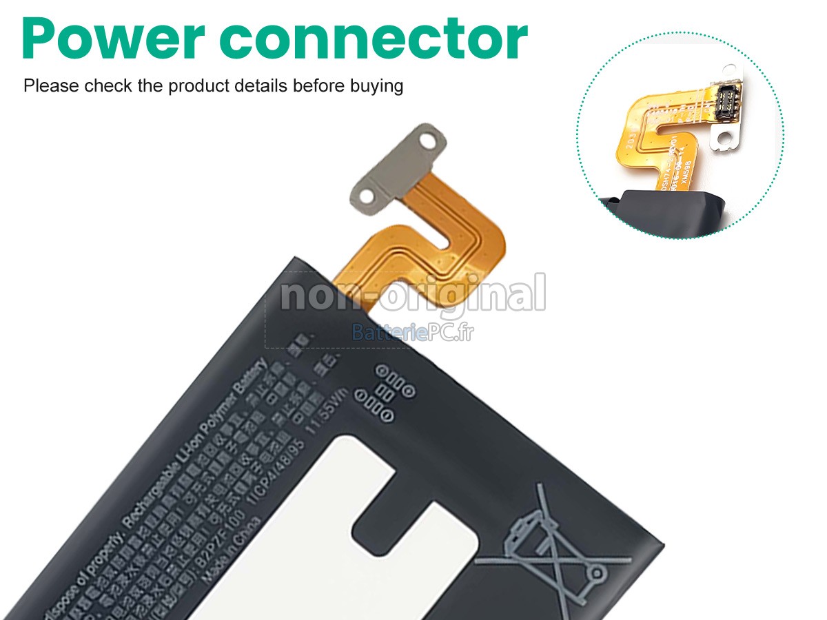 batterie pour HTC B2PZF100