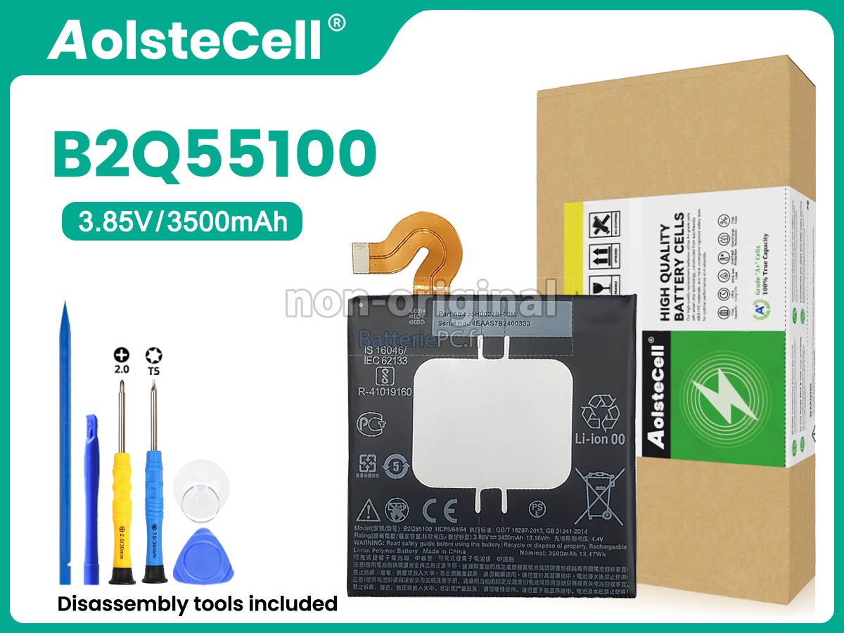 batterie pour HTC EXODUS 1 GLOBAL DUAL SIM