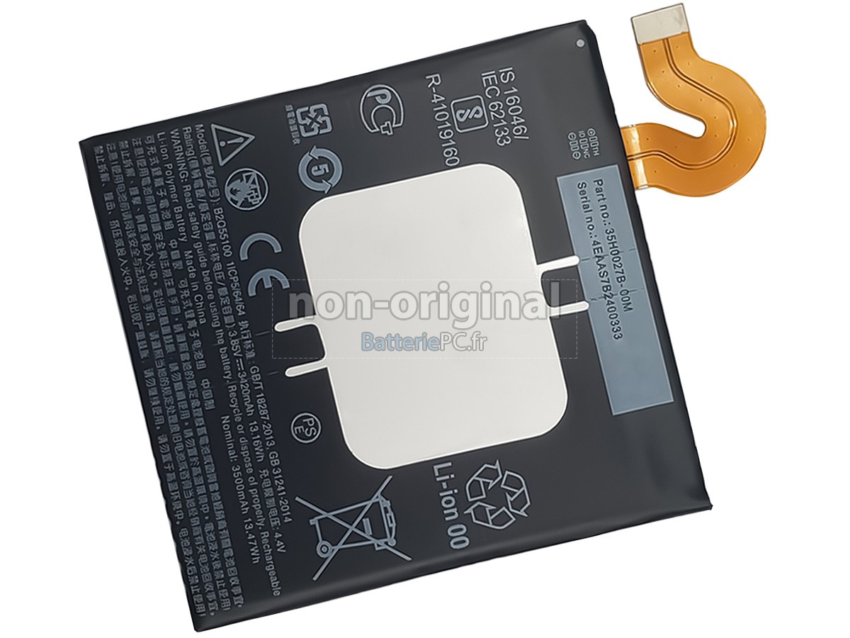 batterie pour HTC EXODUS 1 GLOBAL DUAL SIM