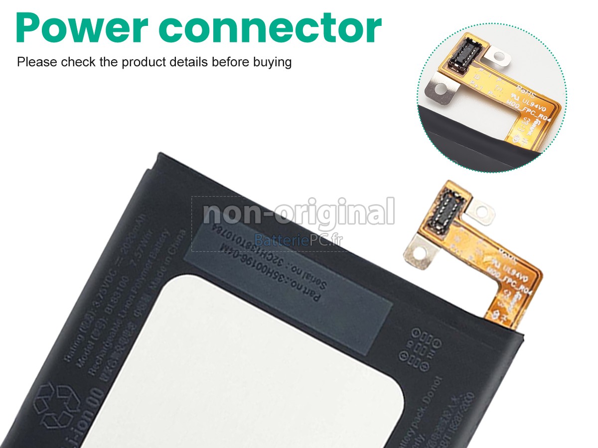 batterie pour HTC 9060