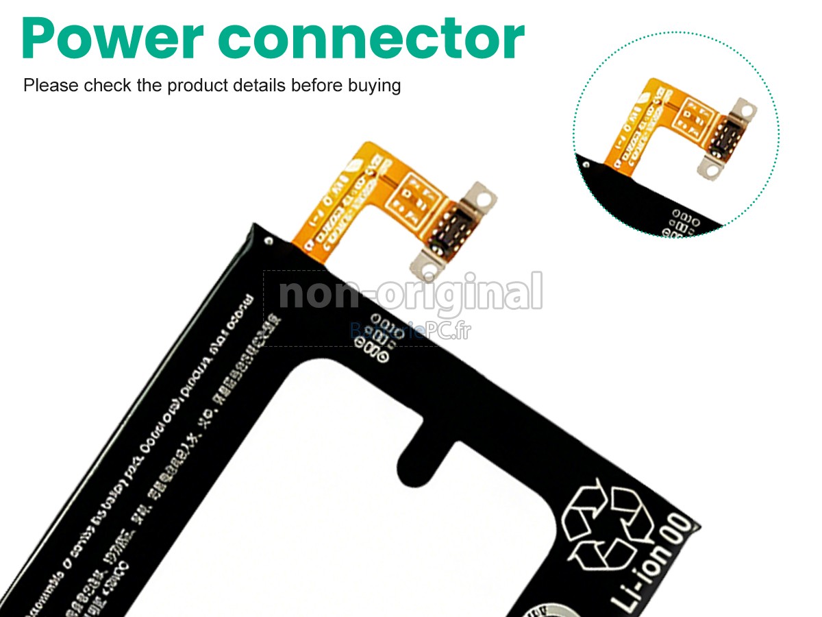 batterie pour HTC ONE MAX
