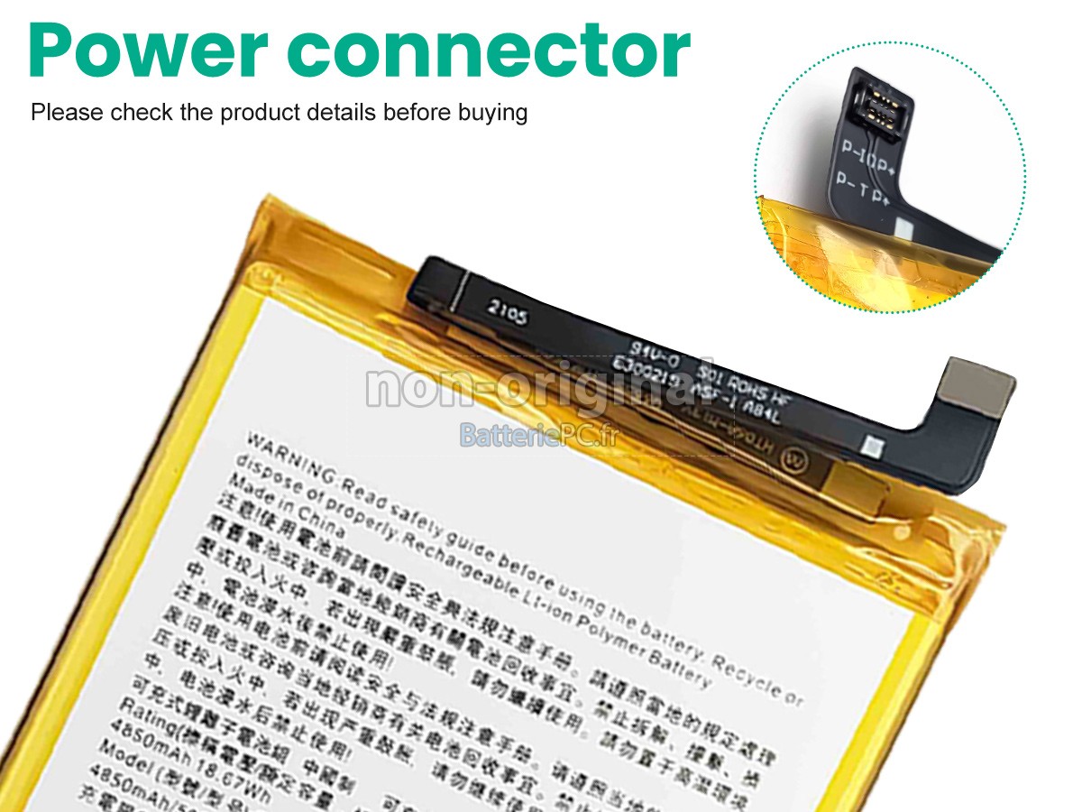 batterie pour HTC DESIRE 20PRO