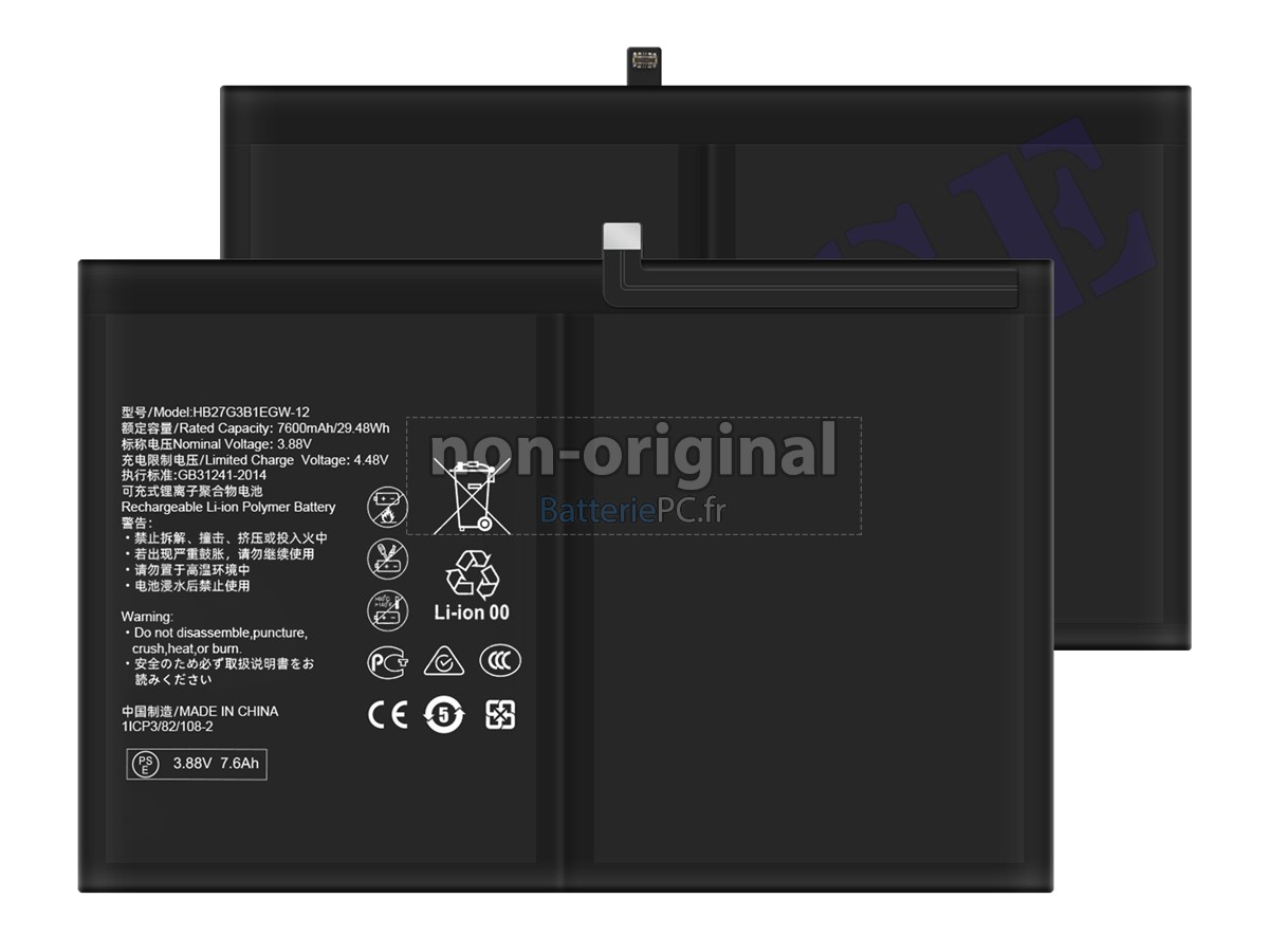 batterie pour Huawei MATEPAD 11.5 2023 BTK-AL00