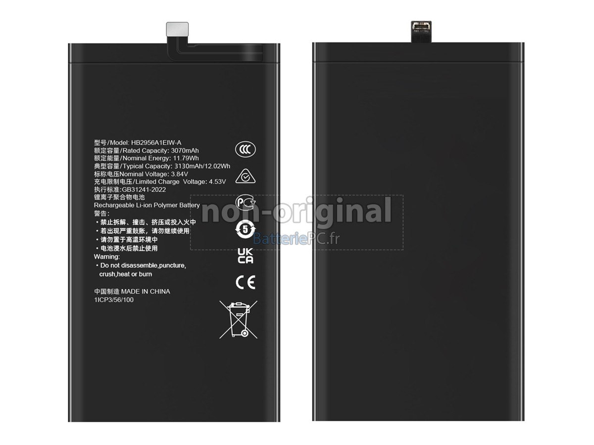 batterie pour Huawei HB2956A1EIW-A