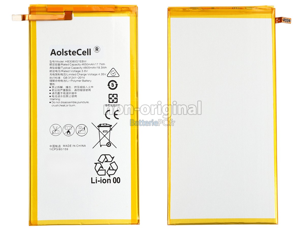 batterie pour Huawei HB3080G1EBW