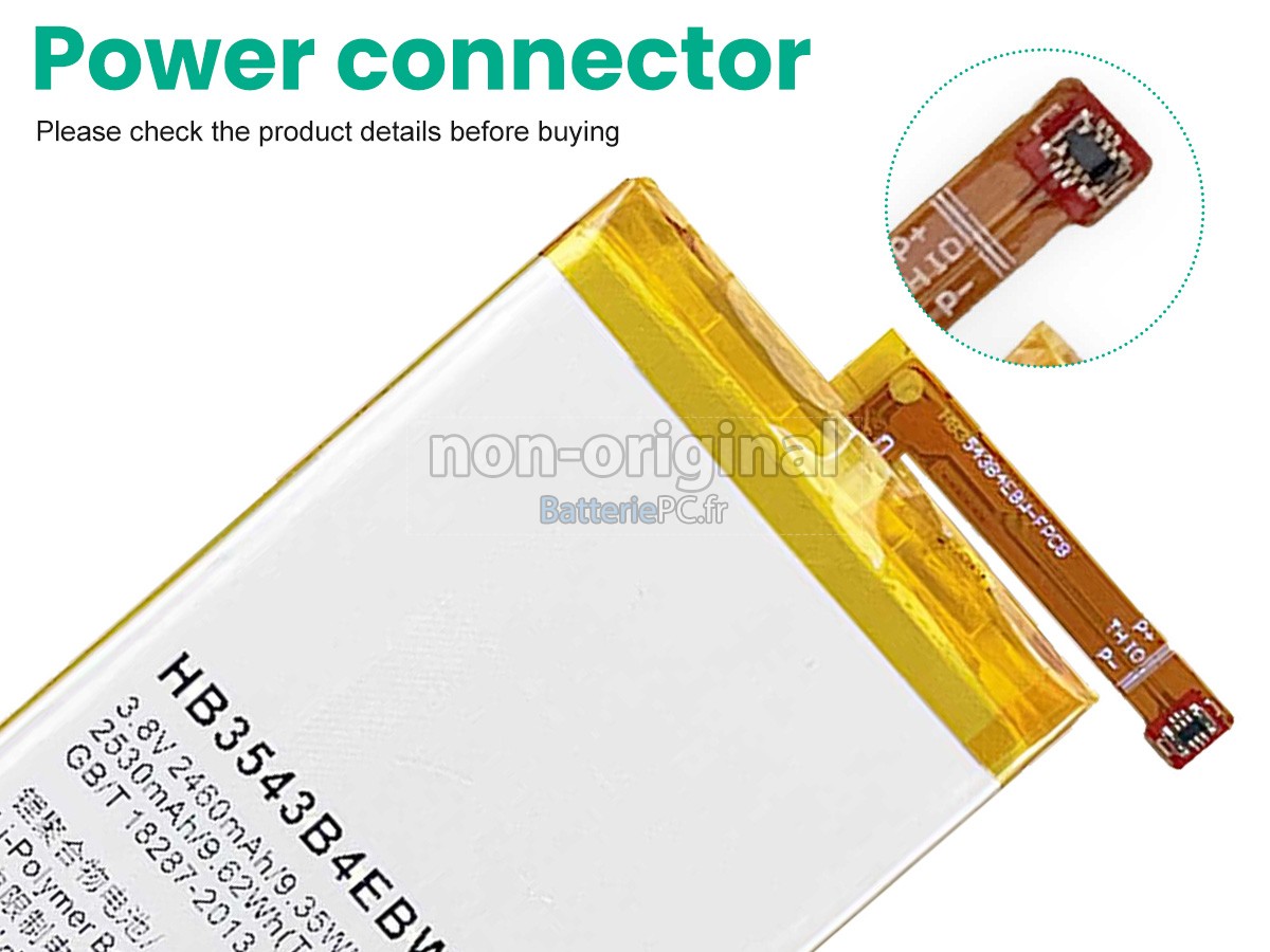 batterie pour Huawei ASCEND P7-L00