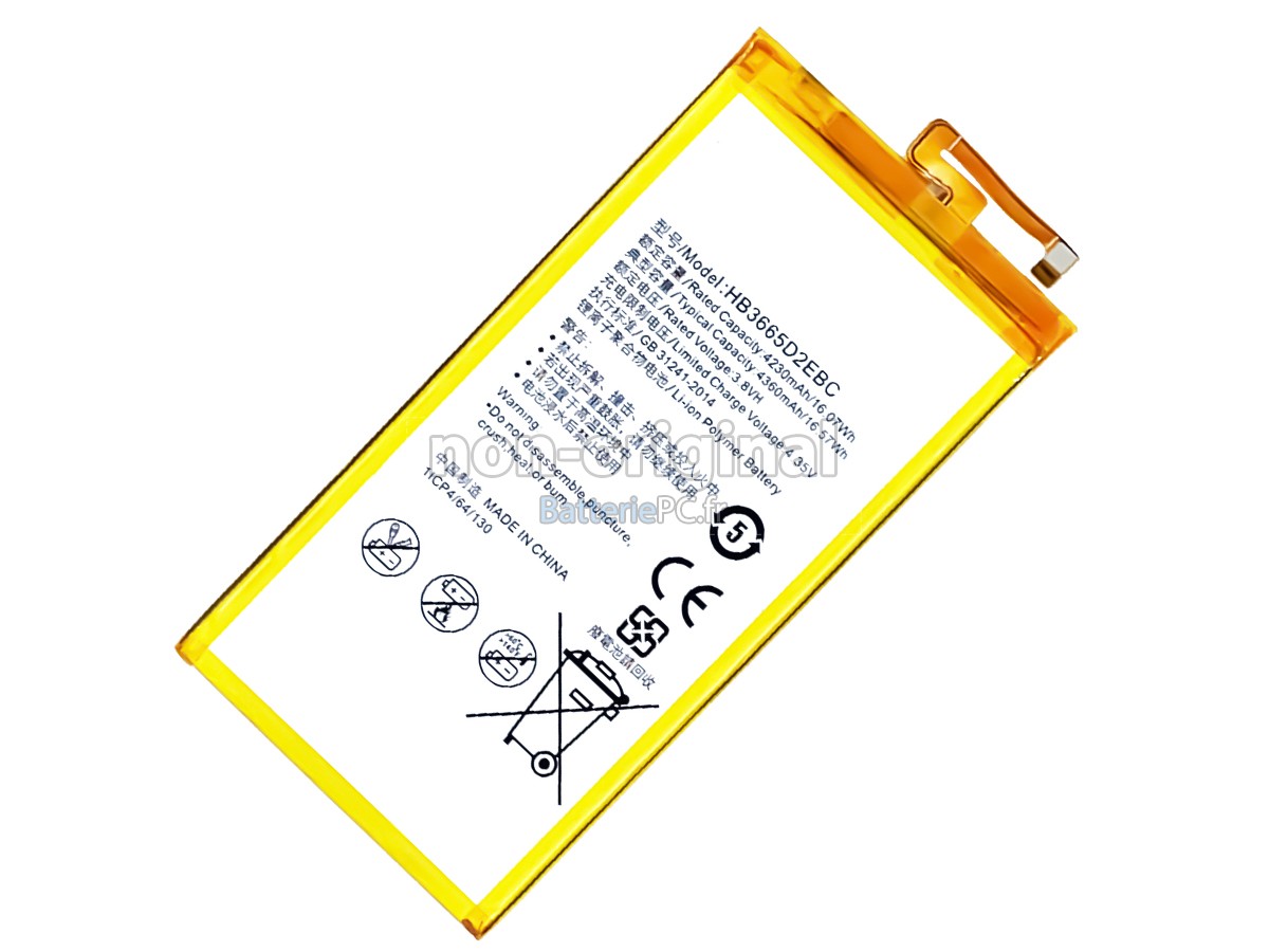 batterie pour Huawei HB3665D2EBC