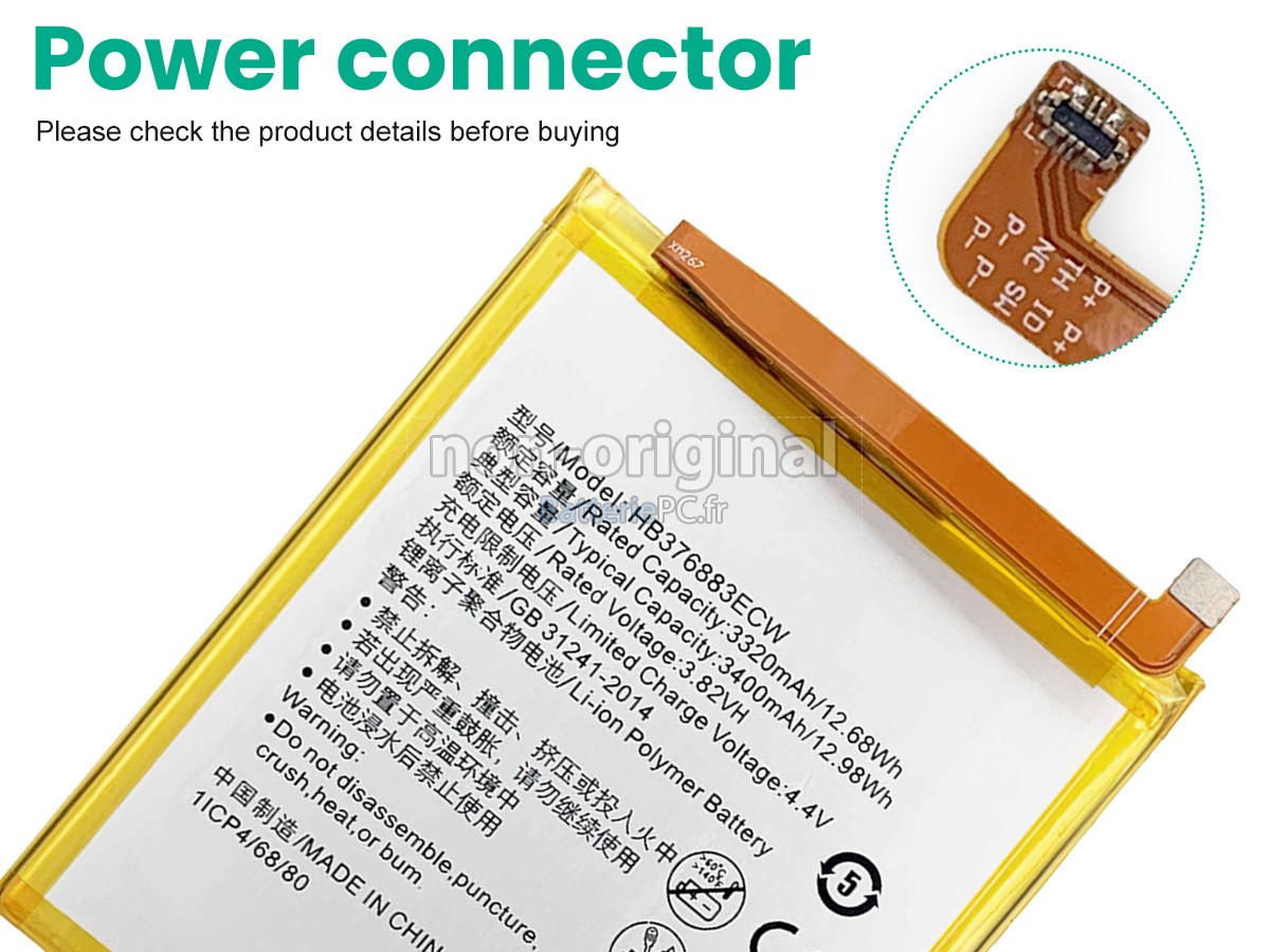 batterie pour Huawei P9 PLUS