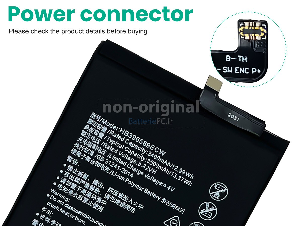 batterie pour Huawei NOVA 5
