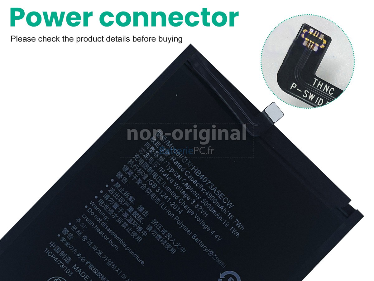 batterie pour Huawei HB4073A5ECW