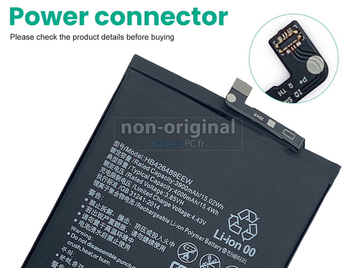 batterie pour Huawei Y8P 2020 AQM-LX1