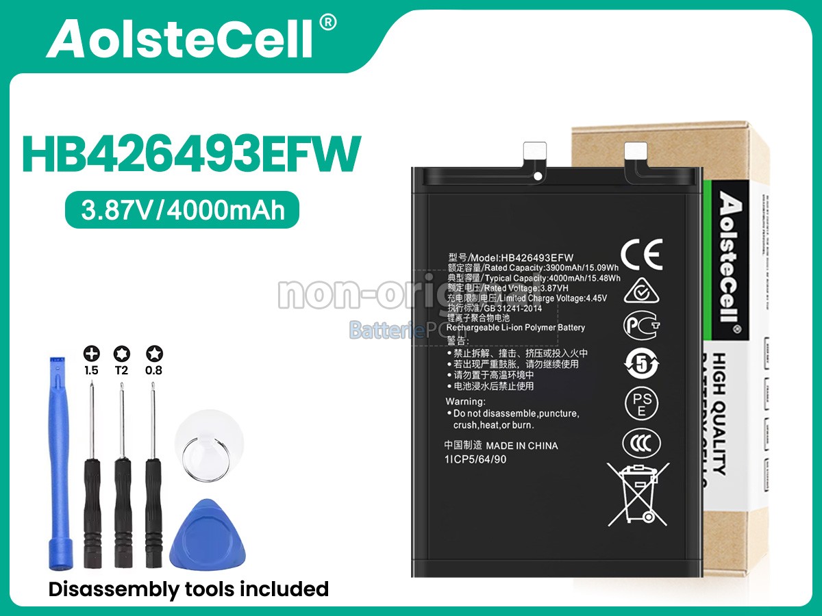 batterie pour Huawei HB426493EFW