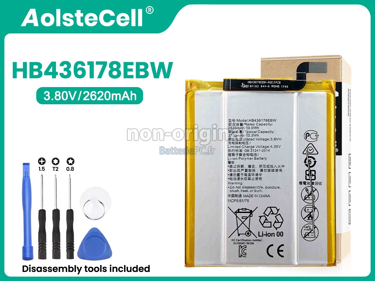 batterie pour Huawei HB436178EBW